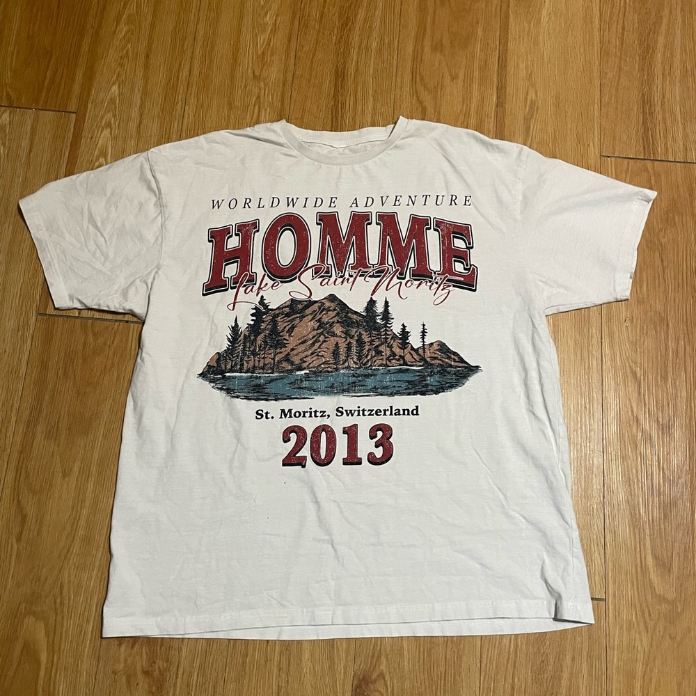 Boohoo Man SMALL Lake Saint Moritz 2013 Shirt